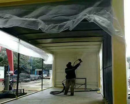 集裝箱防腐涂料聚脲施工(圖3) 集裝箱防腐涂料聚脲施工