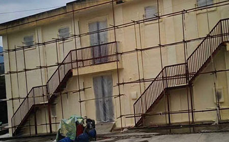 噴涂硬泡聚氨酯用什么設(shè)備 冷庫(kù)外墻溫施工噴涂機(jī)(圖3) 冷庫(kù)外墻溫施工噴涂機(jī)